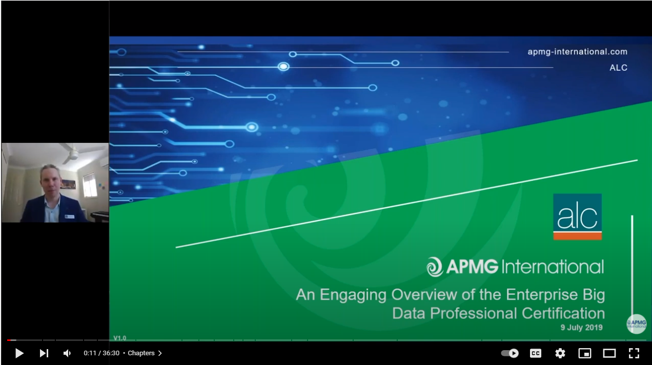 Webinar recording an engaging overview of the EBDP certification