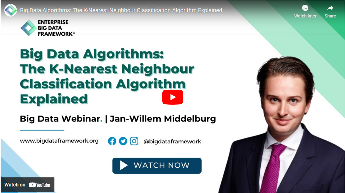 Big Data Algorithms: The K-Nearest Neighbour Classification Algorithm Explained