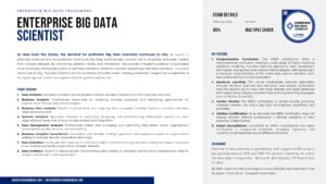 Enterprise Big Data Scientist Brochure